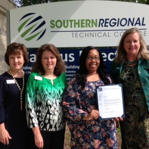 SRTC Student First to Receive Adult Ed Scholarship Photo for SRTC Student First to Receive Adult Ed Scholarship
