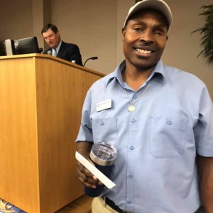 Ricky Ivey, Customer Service Award winner! Photo for Ricky Ivey, Customer Service Award winner!
