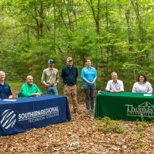 SRTC and Thomas University Sign Articulation Agreement Photo for SRTC and Thomas University Sign Articulation Agreement