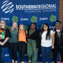 Click to enlarge image Students at an SGA campus event