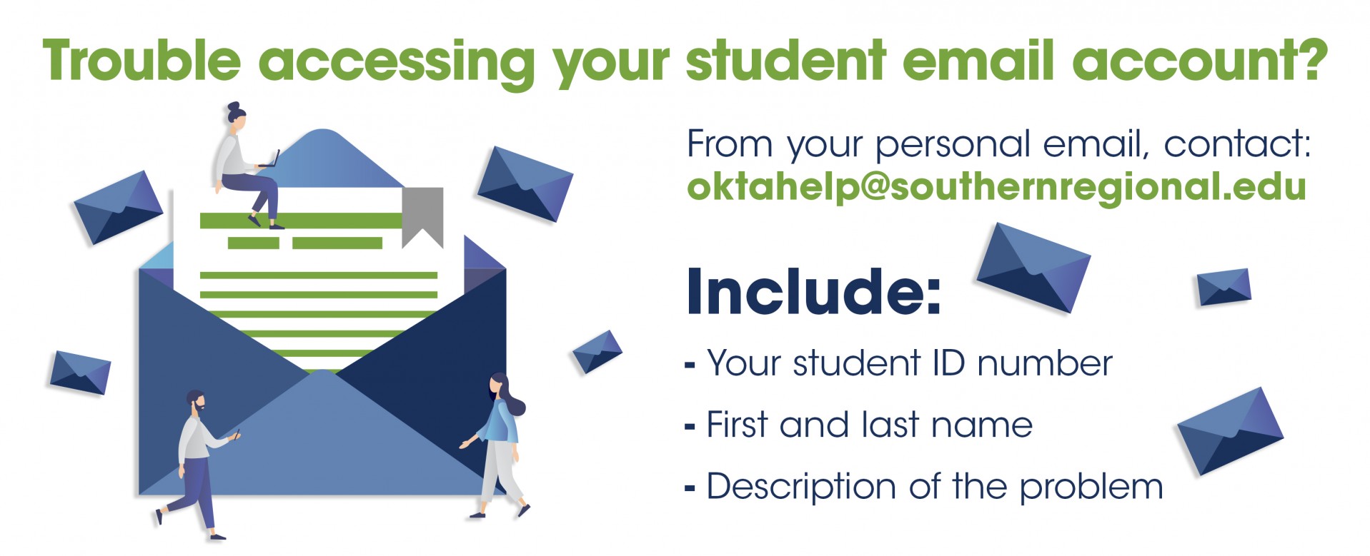 Trouble accessing student email? Trouble accessing student email?