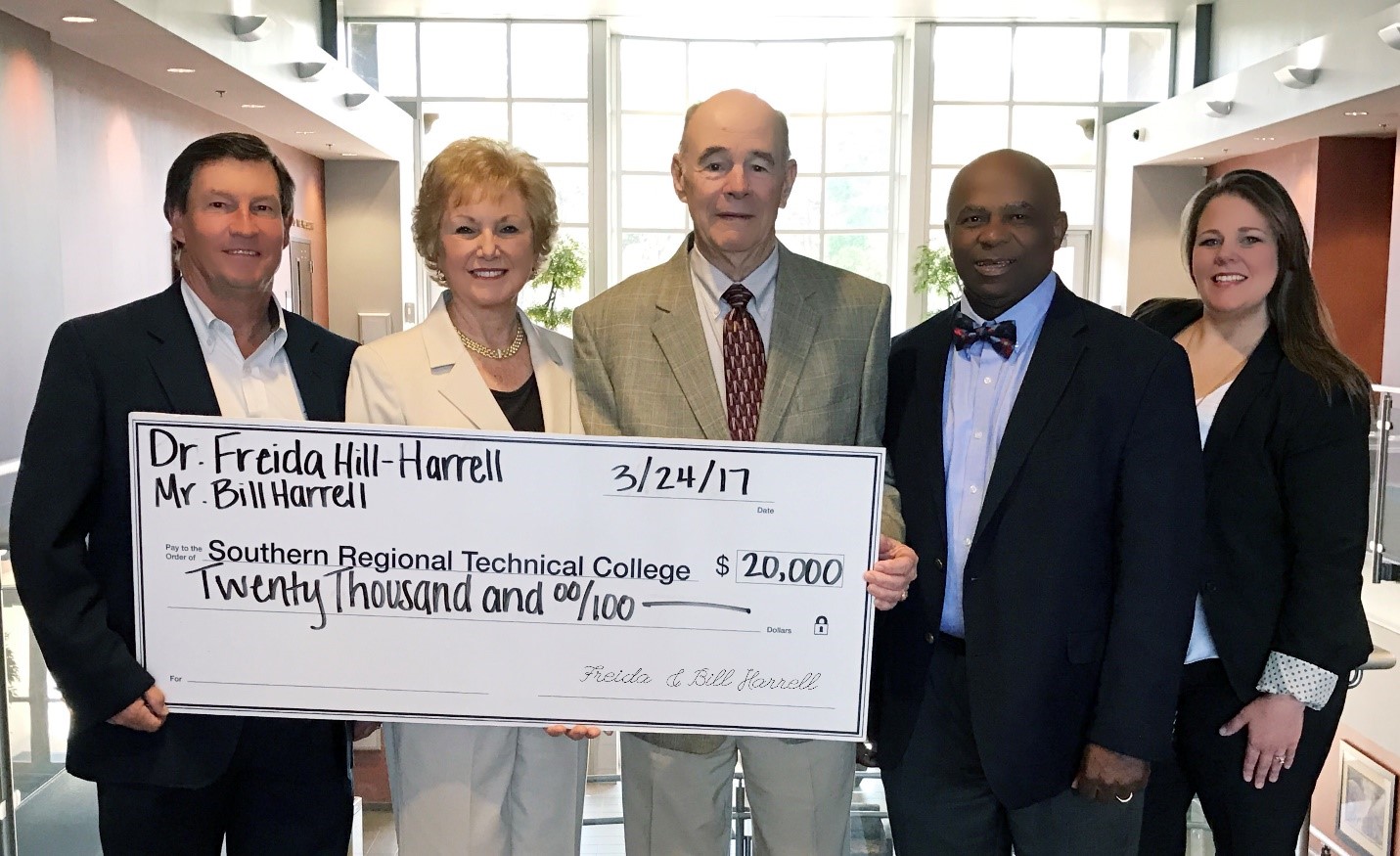 Photo for Former College President Makes Substantial Donation to SRTC Foundation