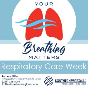 Photo for Southern Regional Technical College Recognizes Careers in Respiratory Care During National Respiratory Care Week