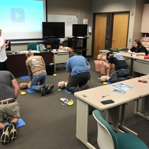 Photo for Economic Development in Thomasville Trains Wildlife Management Students in CPR 