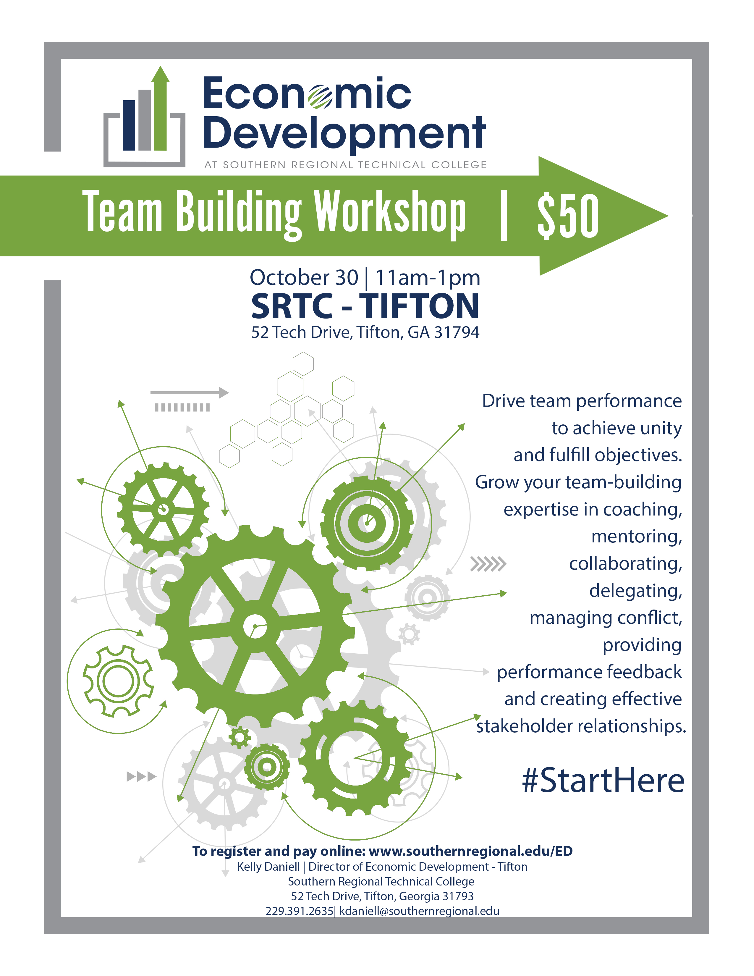 Photo for Team Building Workshop Offered by Economic Development at SRTC- Tifton 
