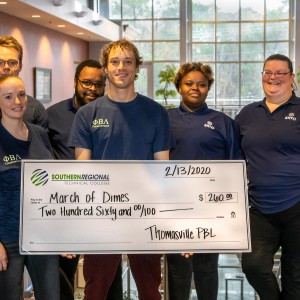 Photo for Thomasville PBL Donates to the March of Dimes 
