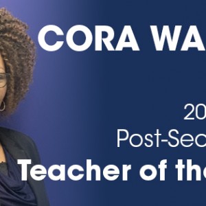 Photo for Cora Walden Named Teacher of the Year at GACTE State Summit 