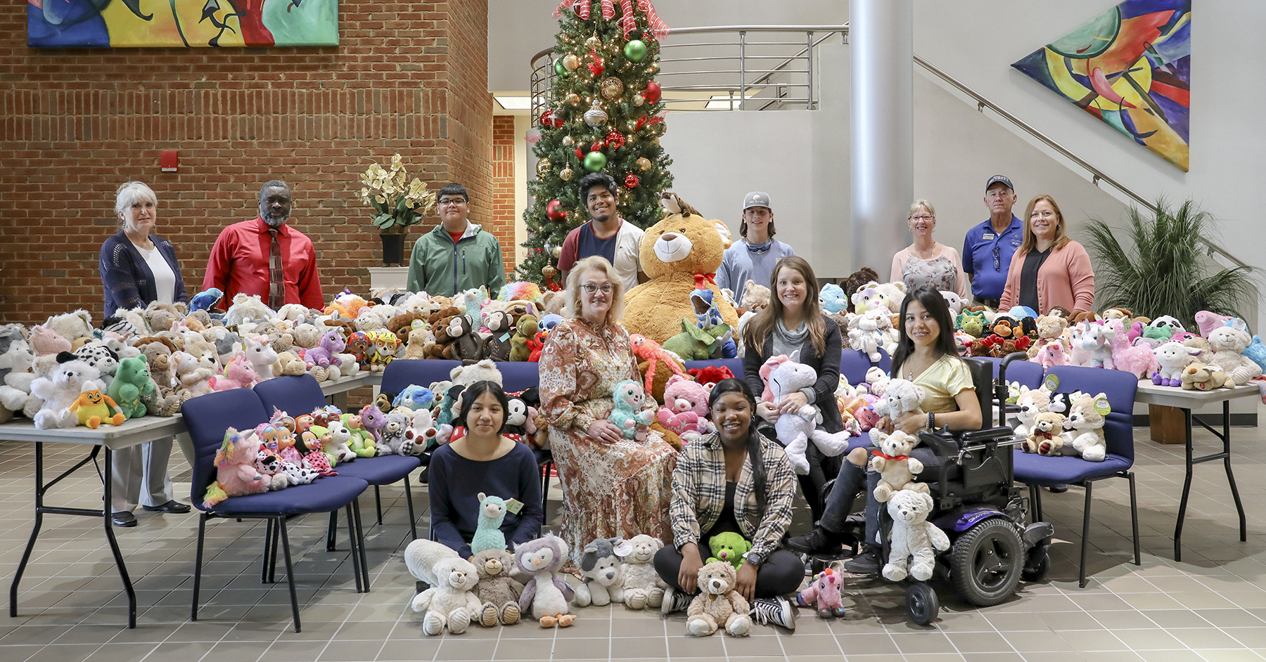 Photo for SRTC Criminal Justice Program Donates Over 200 Stuffed Animals to the Hero House