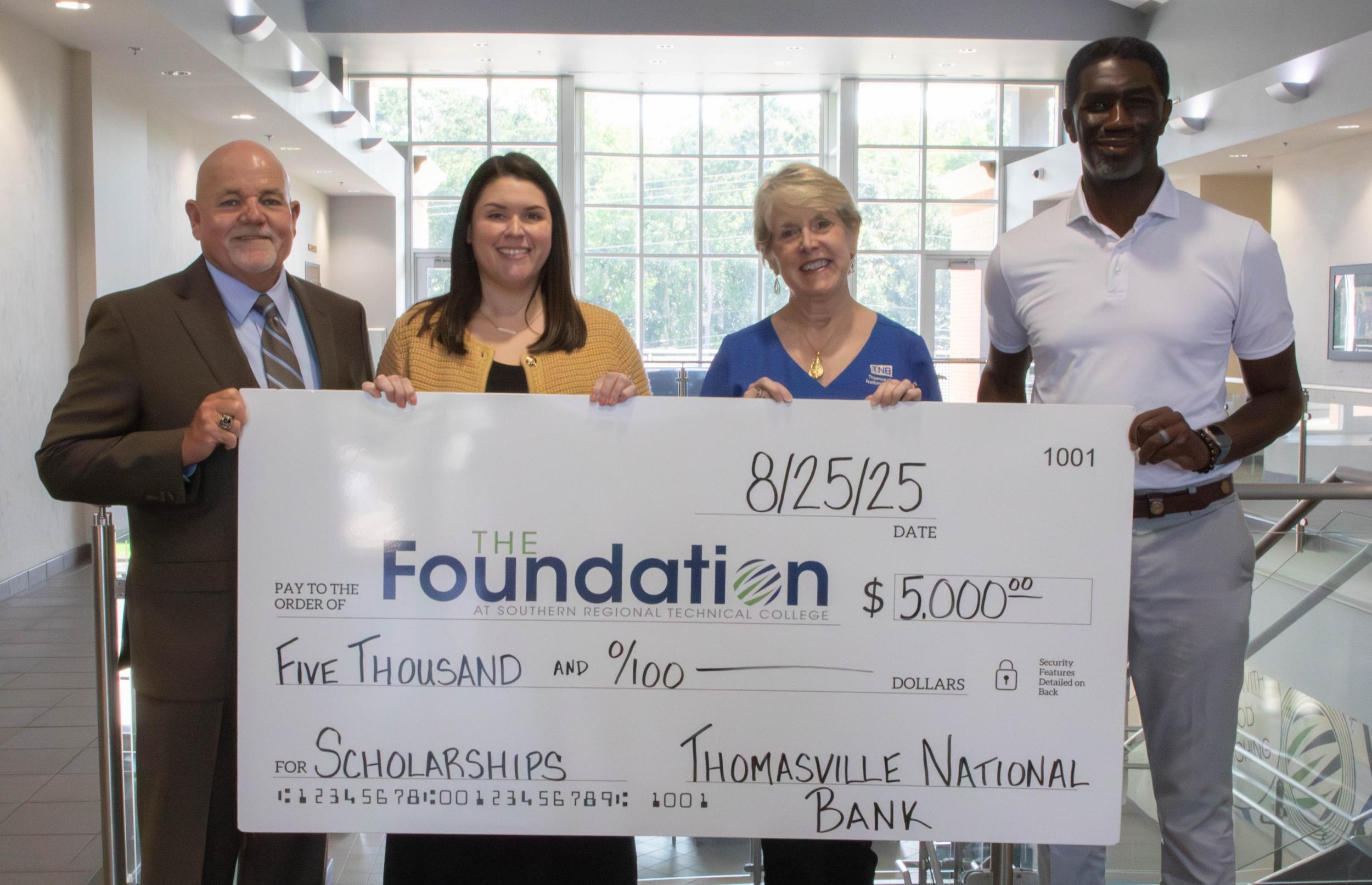 Photo for Thomasville National Bank Donates $5,000 in Student Scholarships