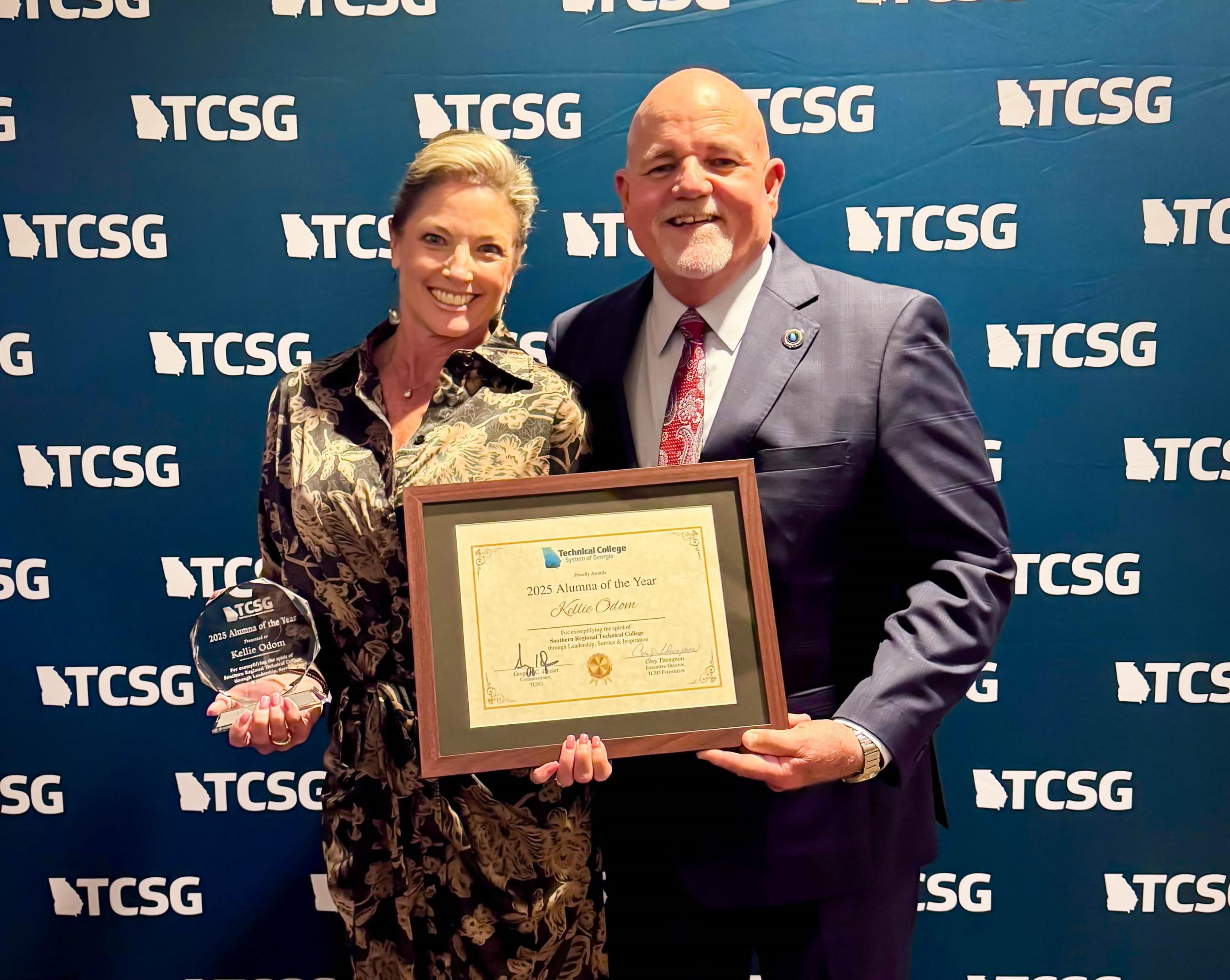 Photo for Southern Regional Technical College Names Kellie Odom 2025 Alumni of the Year