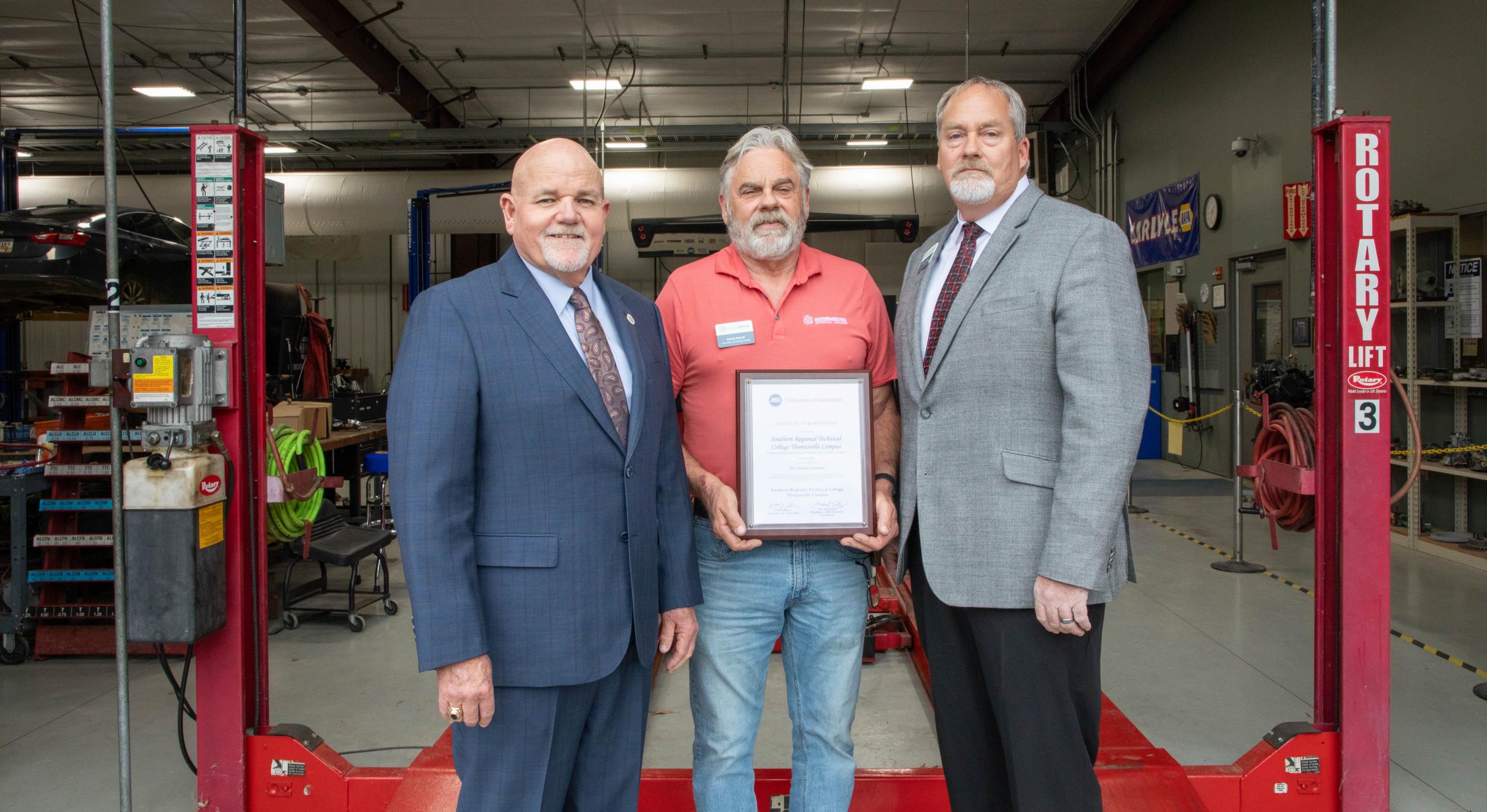 Photo for Southern Regional Technical College Renews ASE Education Foundation Accreditation