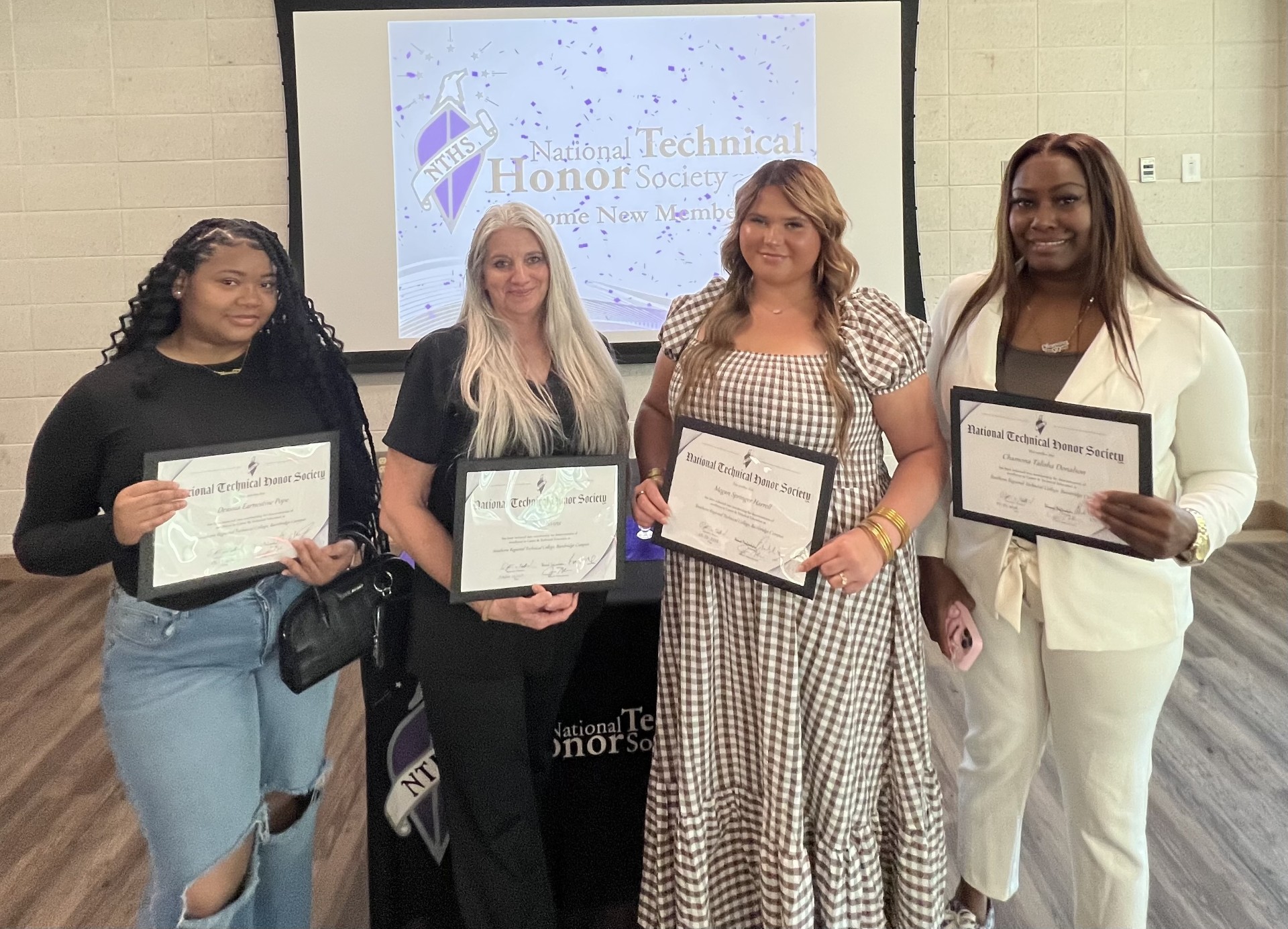 Photo for SRTC Inducts New Members into National Technical Honors Society in Bainbridge