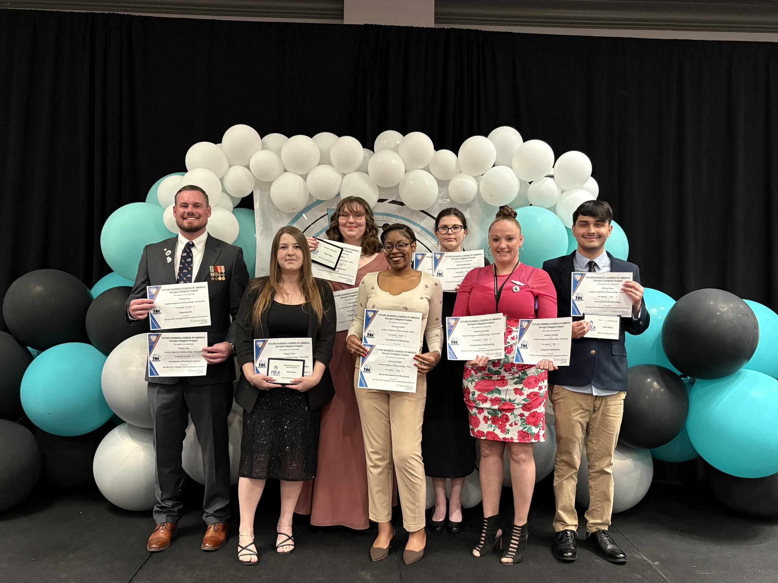 Photo for SRTC Student Organizations Attend Georgia Spring Leadership Conference