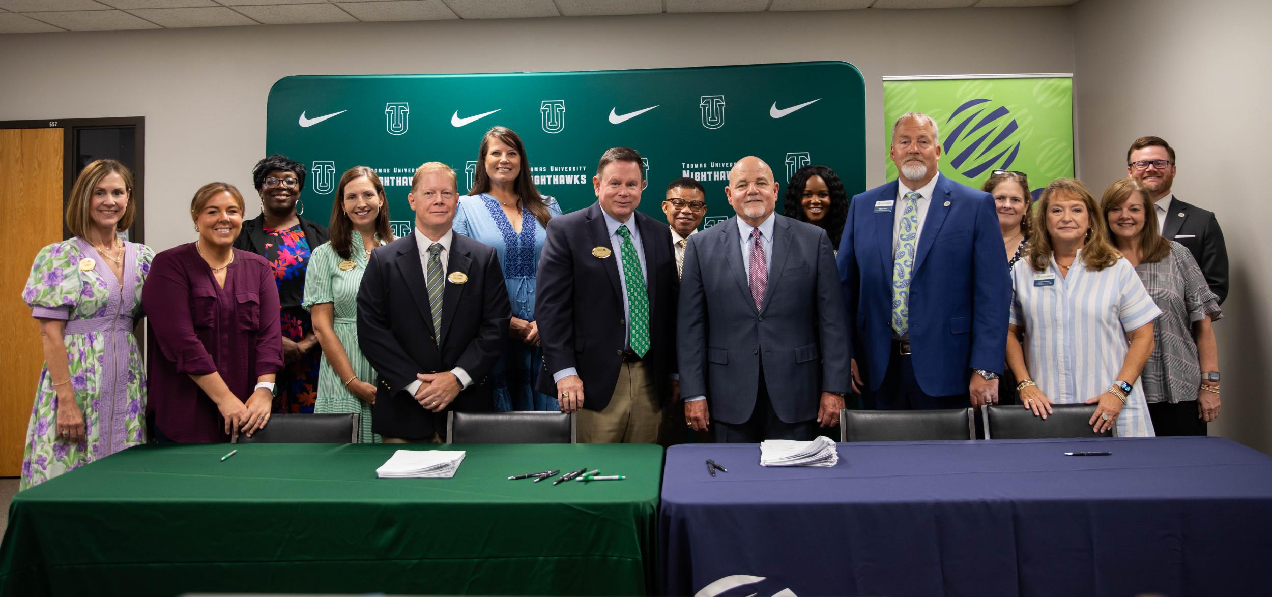 Click to Read Southern Regional Technical College and Thomas University Sign Articulation Agreements Creating New Transfer Pathways for Students Photo for Southern Regional Technical College and Thomas University Sign Articulation Agreements Creating New Transfer Pathways for Students