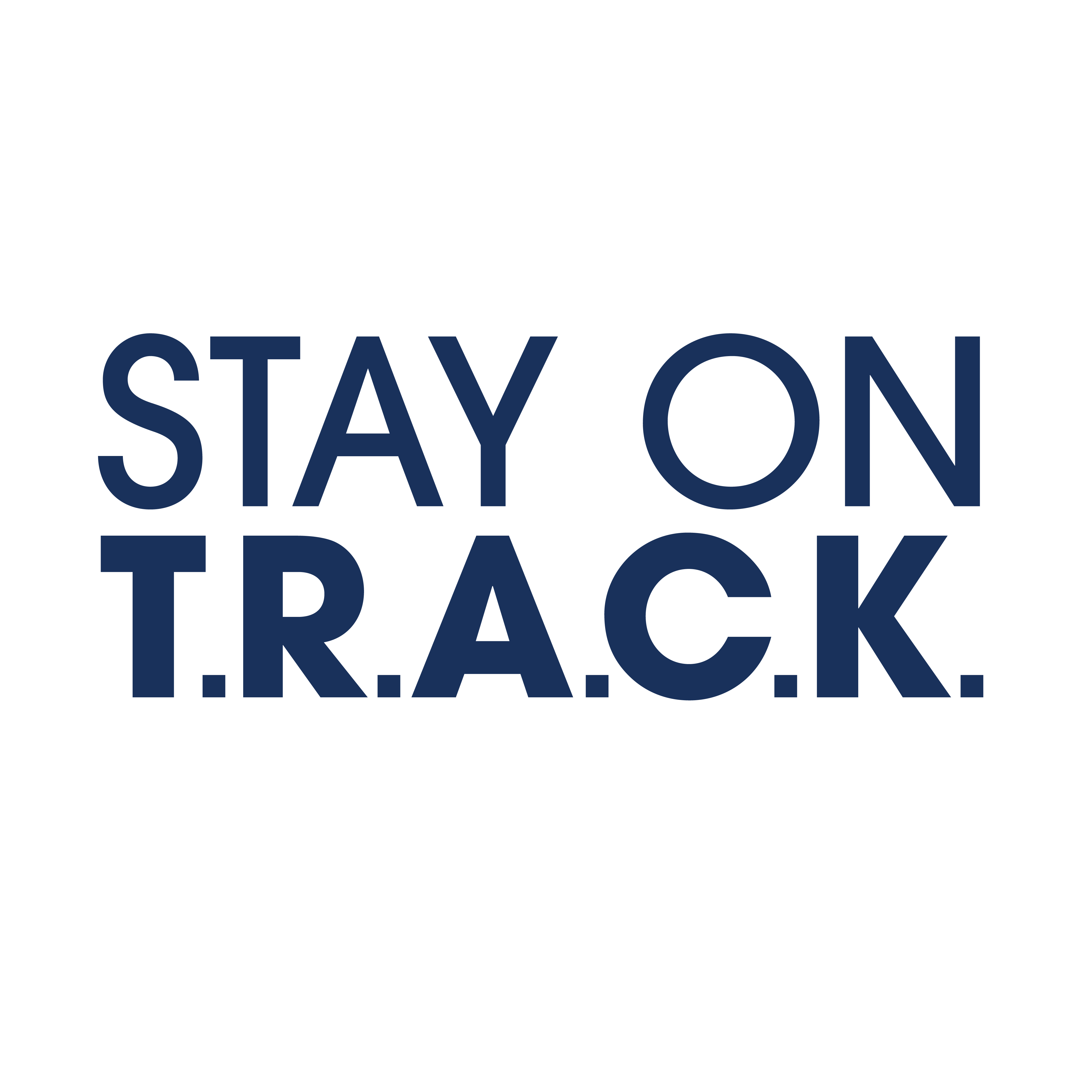Stay on TRACK